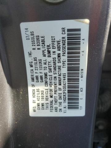 Photo 11 VIN: 1HGCR2F50EA274495 - HONDA ACCORD 