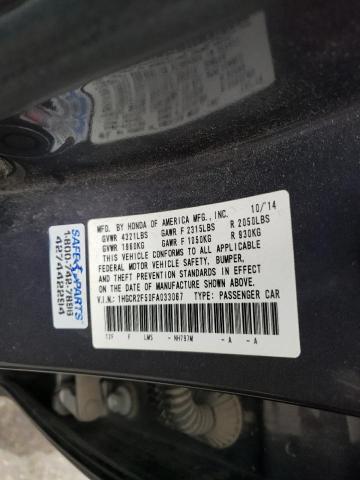 Photo 11 VIN: 1HGCR2F50FA033067 - HONDA ACCORD SPO 