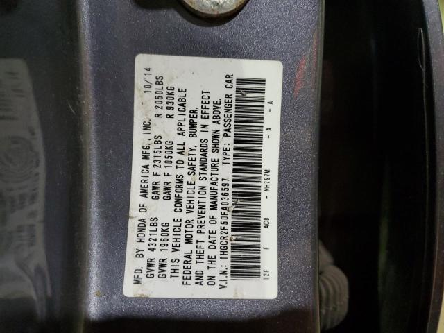 Photo 11 VIN: 1HGCR2F50FA036597 - HONDA ACCORD 