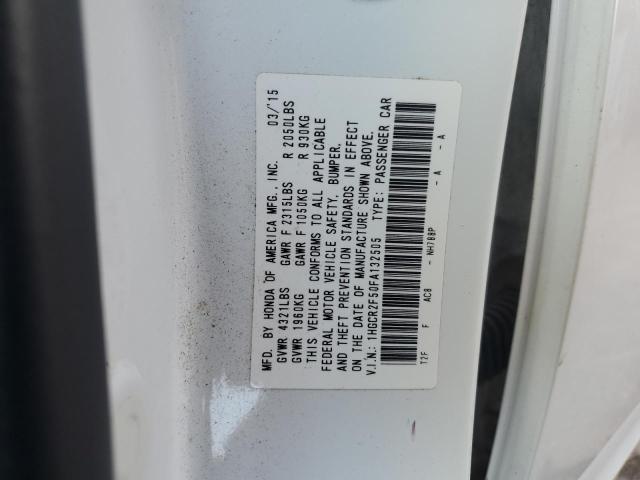 Photo 12 VIN: 1HGCR2F50FA132505 - HONDA ACCORD 