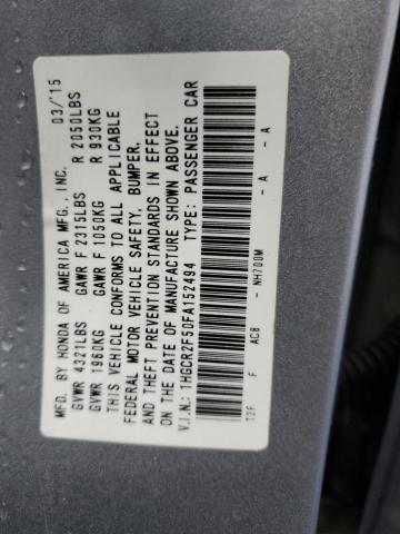 Photo 11 VIN: 1HGCR2F50FA152494 - HONDA ACCORD 