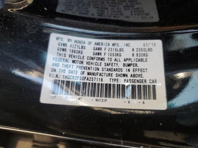 Photo 12 VIN: 1HGCR2F50FA257116 - HONDA ACCORD SPO 