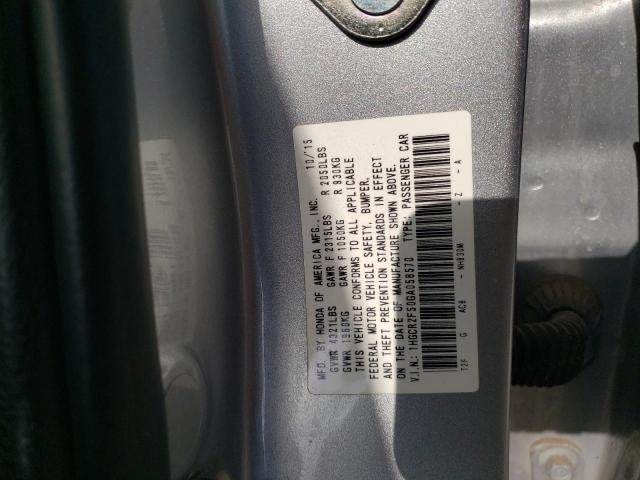 Photo 11 VIN: 1HGCR2F50GA058570 - HONDA ACCORD SPO 