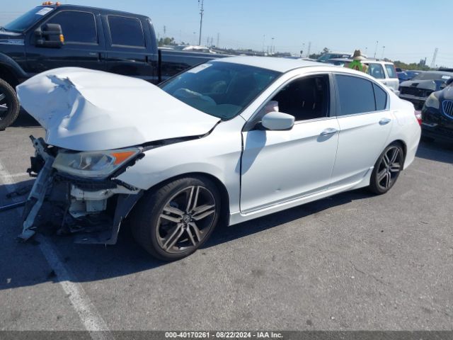 Photo 1 VIN: 1HGCR2F50GA128195 - HONDA ACCORD 