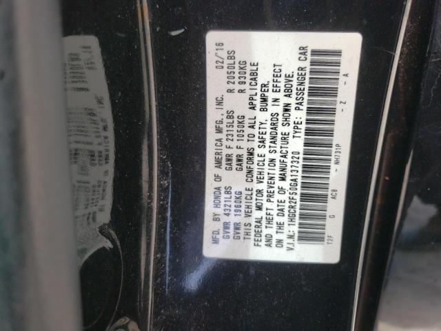 Photo 11 VIN: 1HGCR2F50GA137320 - HONDA ACCORD 