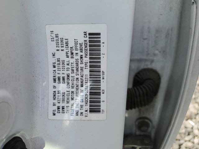 Photo 11 VIN: 1HGCR2F50GA182211 - HONDA ACCORD 