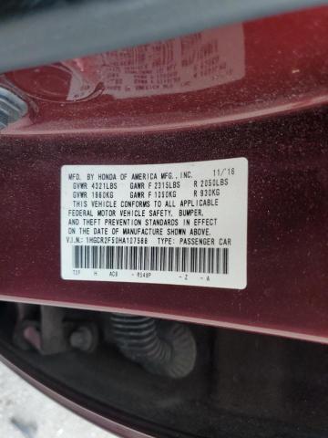 Photo 9 VIN: 1HGCR2F50HA107588 - HONDA ACCORD SPO 