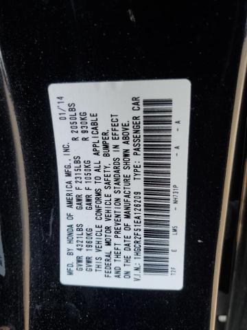 Photo 11 VIN: 1HGCR2F51EA126209 - HONDA ACCORD SPO 