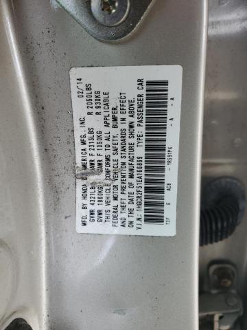 Photo 11 VIN: 1HGCR2F51EA166869 - HONDA ACCORD 