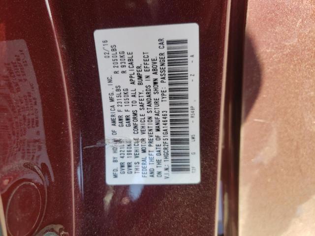 Photo 11 VIN: 1HGCR2F51GA146463 - HONDA ACCORD SPO 