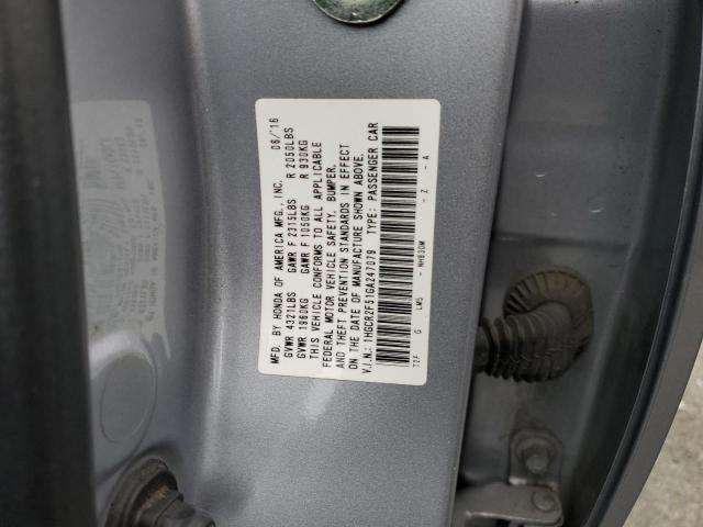 Photo 11 VIN: 1HGCR2F51GA247079 - HONDA ACCORD SPO 