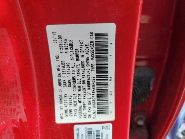 Photo 11 VIN: 1HGCR2F51HA064329 - HONDA ACCORD 