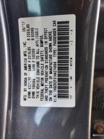 Photo 11 VIN: 1HGCR2F51HA274896 - HONDA ACCORD SPO 