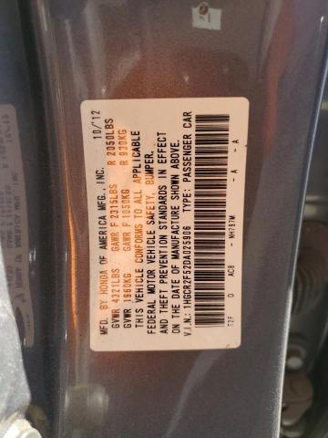 Photo 9 VIN: 1HGCR2F52DA025906 - HONDA ACCORD SPO 