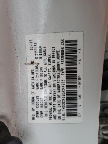 Photo 12 VIN: 1HGCR2F52DA244932 - HONDA ACCORD SPO 