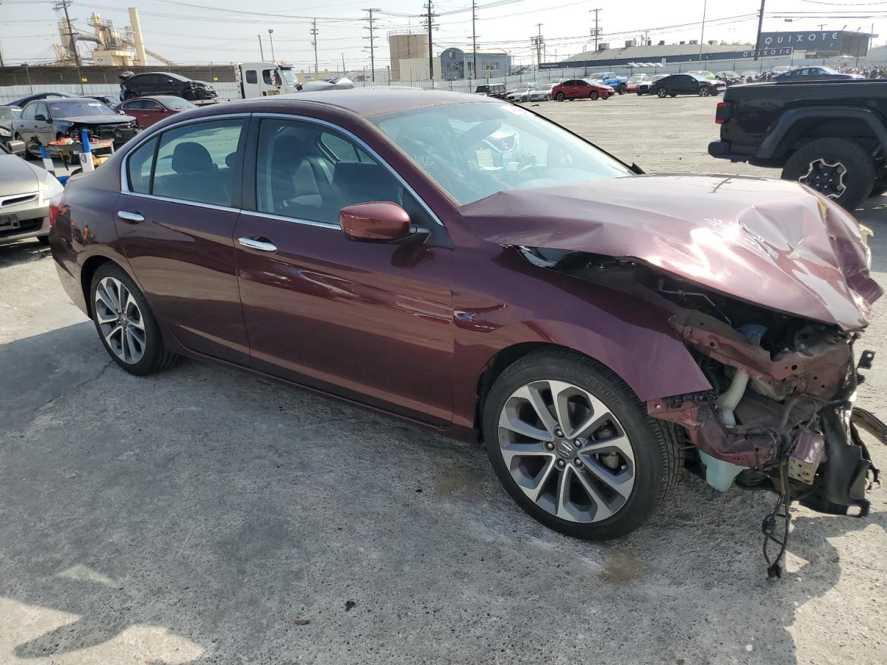 Photo 3 VIN: 1HGCR2F52EA297888 - HONDA ACCORD 