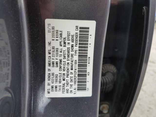 Photo 11 VIN: 1HGCR2F52FA111994 - HONDA ACCORD SPO 