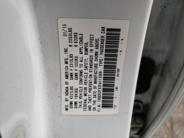 Photo 9 VIN: 1HGCR2F52FA113566 - HONDA ACCORD SPO 