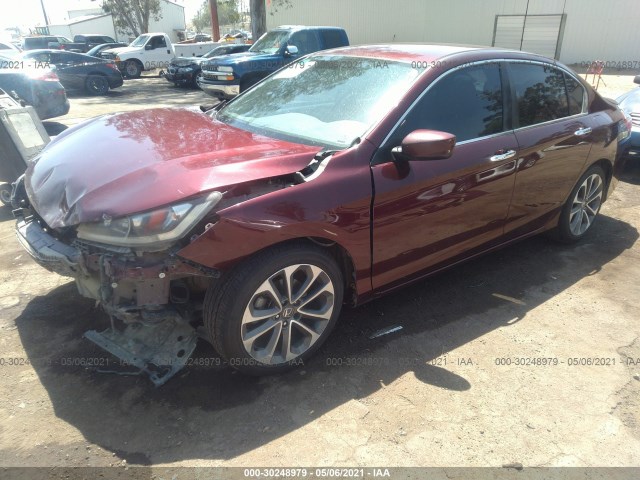 Photo 1 VIN: 1HGCR2F52FA162458 - HONDA ACCORD SEDAN 