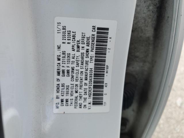 Photo 11 VIN: 1HGCR2F52GA068064 - HONDA ACCORD SPO 