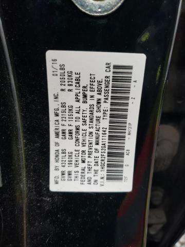 Photo 11 VIN: 1HGCR2F52GA111642 - HONDA ACCORD 