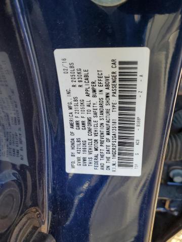 Photo 11 VIN: 1HGCR2F52GA135181 - HONDA ACCORD SPO 