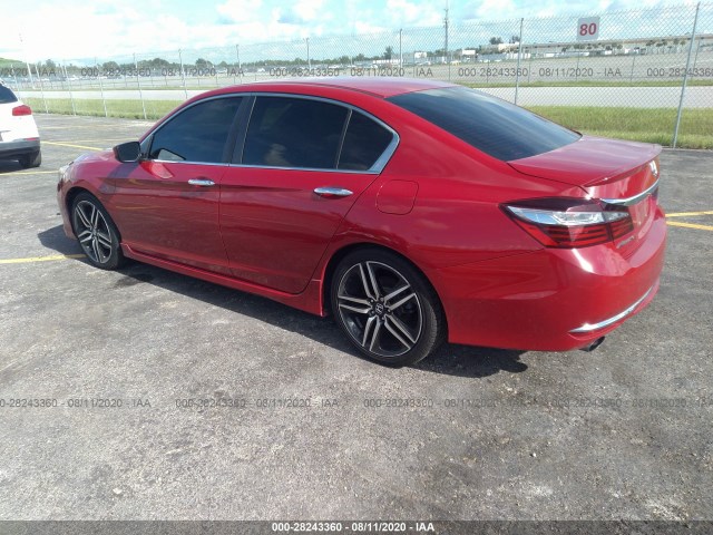 Photo 2 VIN: 1HGCR2F52GA182520 - HONDA ACCORD SEDAN 