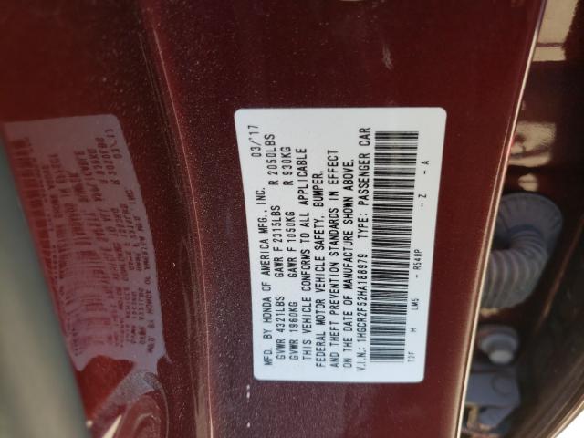 Photo 9 VIN: 1HGCR2F52HA188979 - HONDA ACCORD SPO 