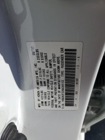 Photo 11 VIN: 1HGCR2F52HA289150 - HONDA ACCORD 