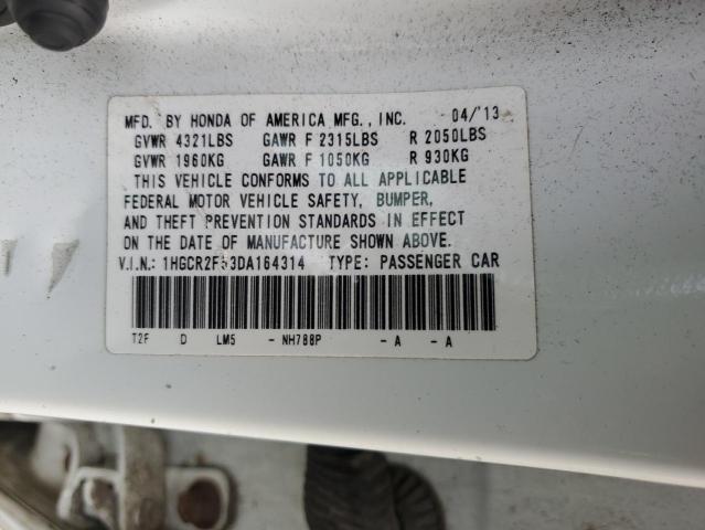 Photo 12 VIN: 1HGCR2F53DA164314 - HONDA ACCORD SPO 