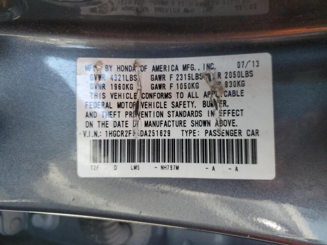 Photo 11 VIN: 1HGCR2F53DA251629 - HONDA ACCORD 