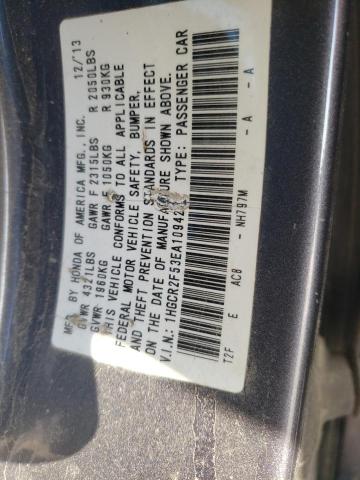 Photo 12 VIN: 1HGCR2F53EA109427 - HONDA ACCORD SPO 