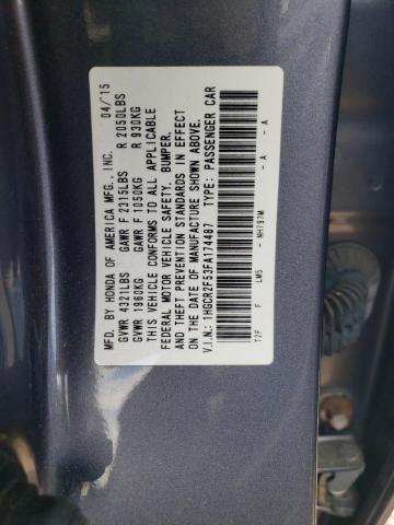 Photo 11 VIN: 1HGCR2F53FA174487 - HONDA ACCORD SPO 