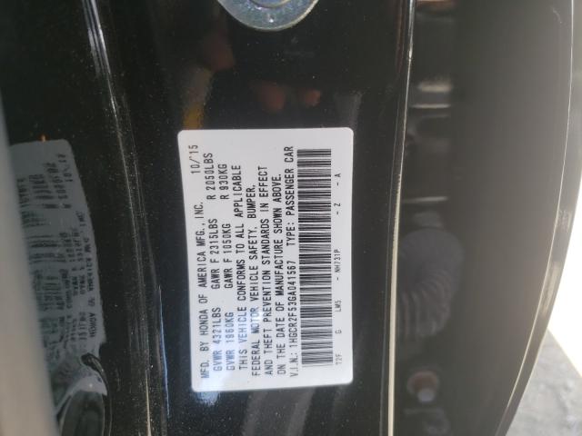 Photo 9 VIN: 1HGCR2F53GA041567 - HONDA ACCORD SPO 