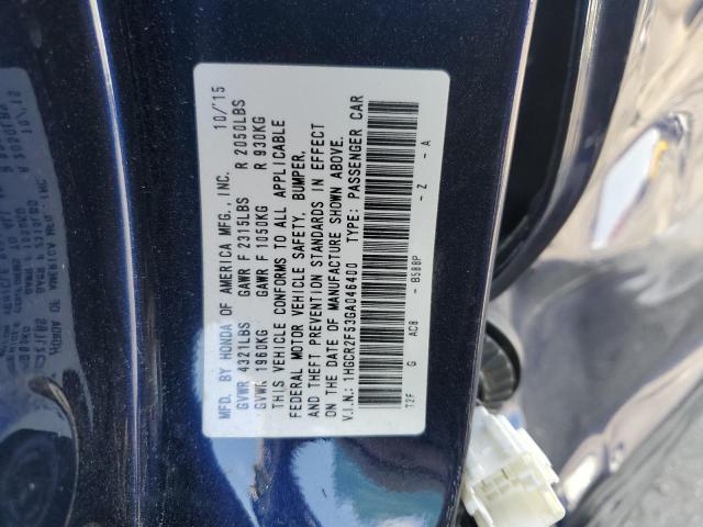 Photo 11 VIN: 1HGCR2F53GA046400 - HONDA ACCORD 