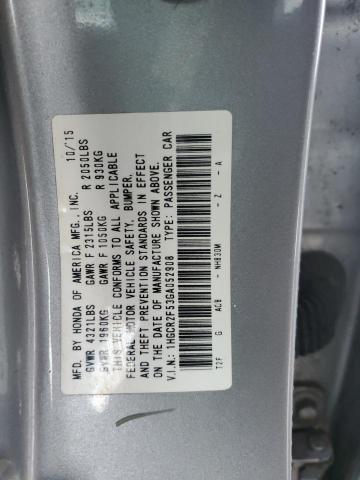 Photo 12 VIN: 1HGCR2F53GA052908 - HONDA ACCORD 