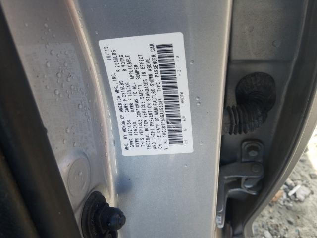 Photo 9 VIN: 1HGCR2F53GA058384 - HONDA ACCORD SPO 