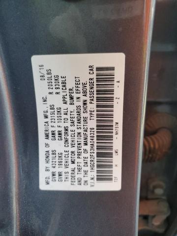 Photo 11 VIN: 1HGCR2F53HA048326 - HONDA ACCORD SPO 