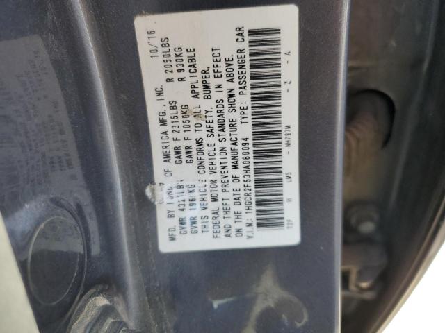 Photo 11 VIN: 1HGCR2F53HA080094 - HONDA ACCORD SPO 