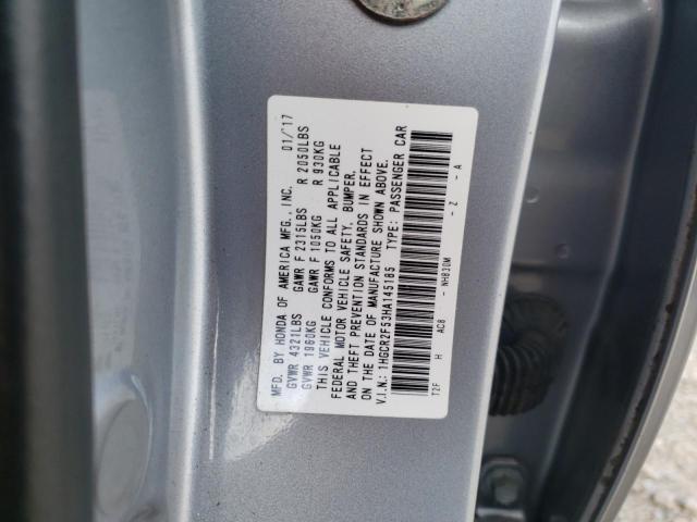 Photo 9 VIN: 1HGCR2F53HA145185 - HONDA ACCORD SPO 