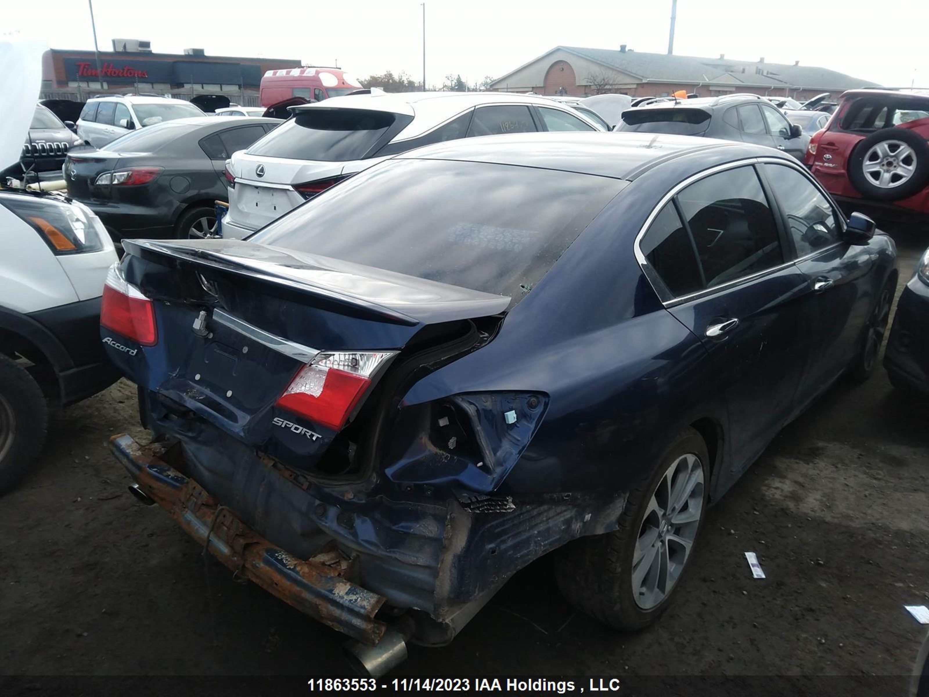 Photo 3 VIN: 1HGCR2F54DA800464 - HONDA ACCORD 