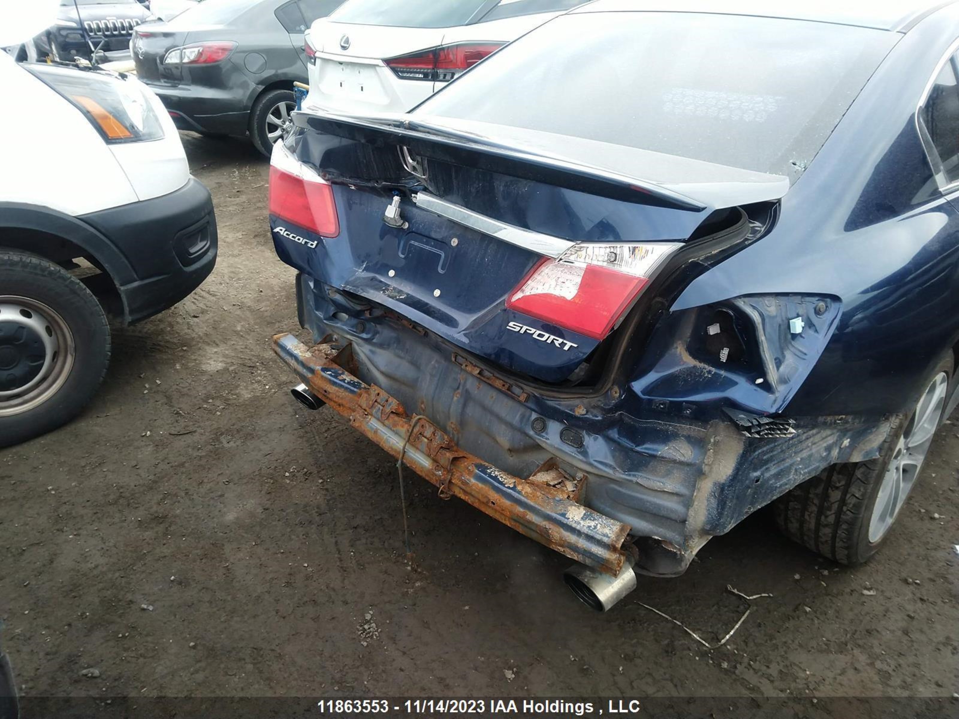 Photo 5 VIN: 1HGCR2F54DA800464 - HONDA ACCORD 