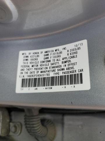 Photo 11 VIN: 1HGCR2F54EA051795 - HONDA ACCORD 