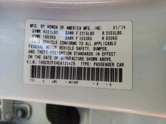 Photo 11 VIN: 1HGCR2F54EA125426 - HONDA ACCORD SPO 