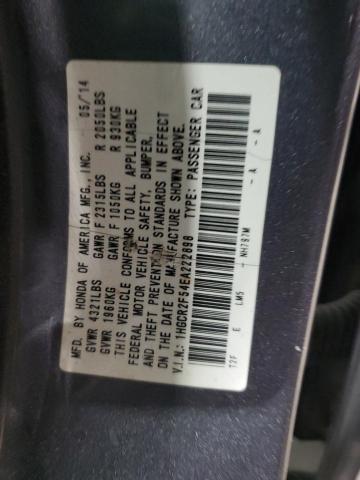 Photo 11 VIN: 1HGCR2F54EA222898 - HONDA ACCORD SPO 