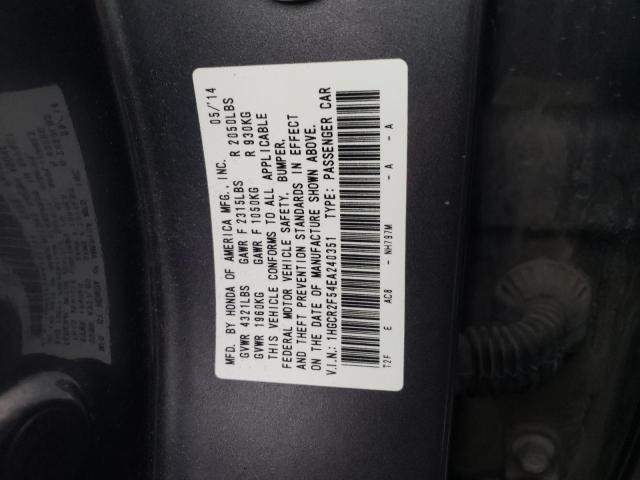 Photo 12 VIN: 1HGCR2F54EA240351 - HONDA ACCORD SPO 