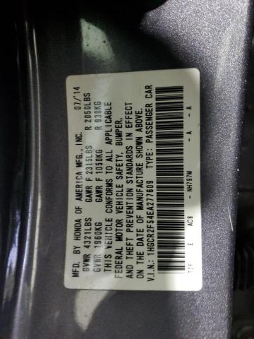 Photo 11 VIN: 1HGCR2F54EA277609 - HONDA ACCORD SPO 