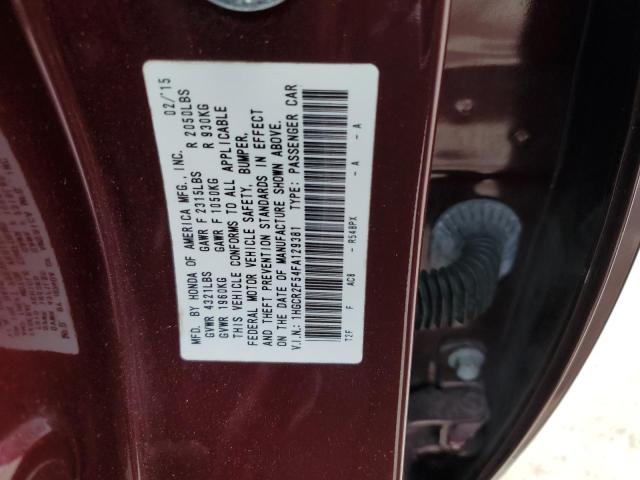 Photo 12 VIN: 1HGCR2F54FA129381 - HONDA ACCORD 