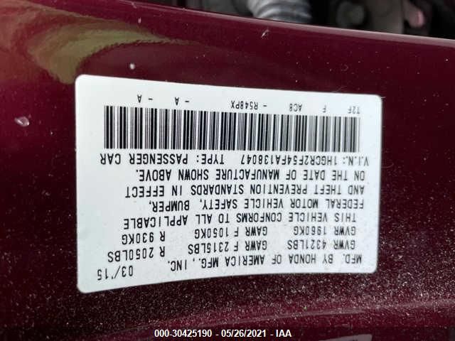 Photo 8 VIN: 1HGCR2F54FA138047 - HONDA ACCORD SEDAN 