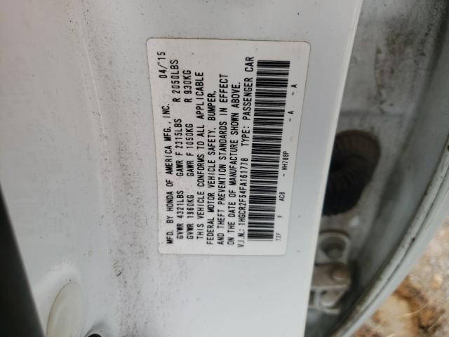 Photo 9 VIN: 1HGCR2F54FA161778 - HONDA ACCORD SPO 